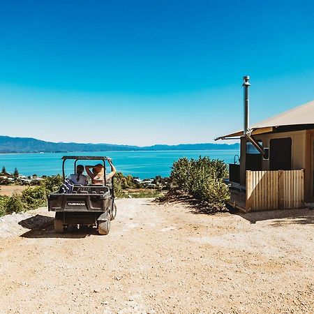 Drift Off Grid Luxury Eco Glamping Hotel Tarakohe Exterior foto