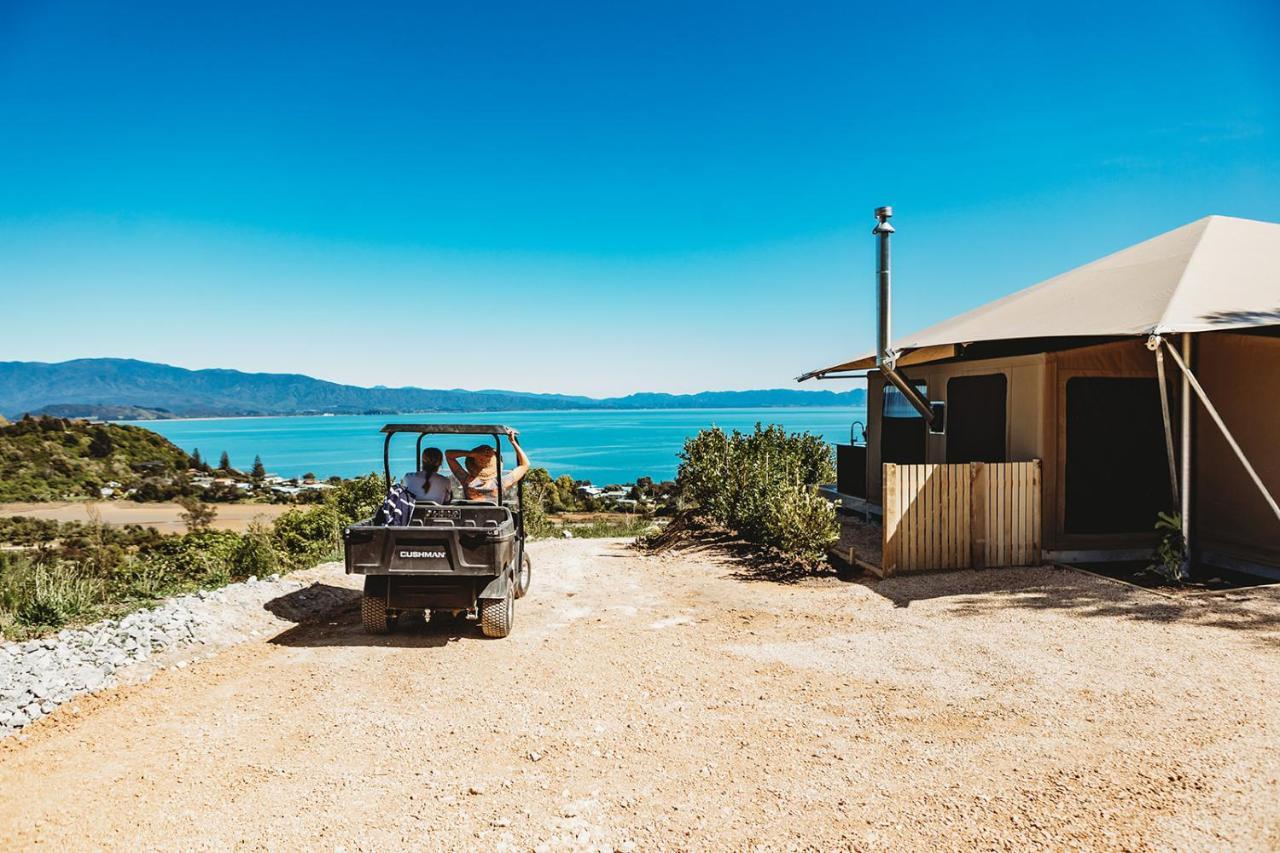 Drift Off Grid Luxury Eco Glamping Hotel Tarakohe Exterior foto